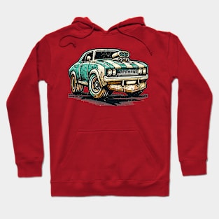 Cartoon car Hoodie